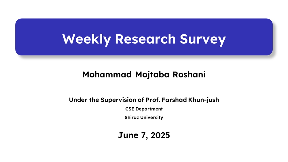 img of Weekly Meeting - June 6, 2025